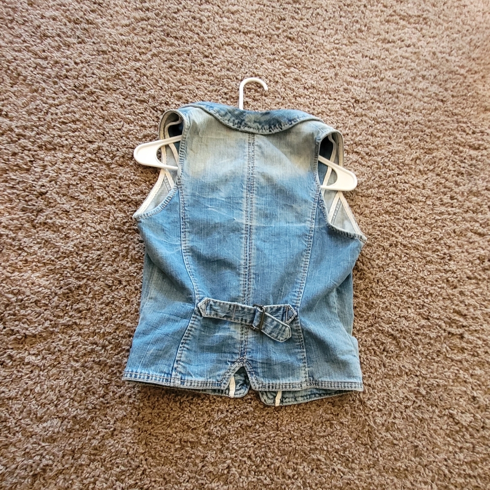 Denim vest